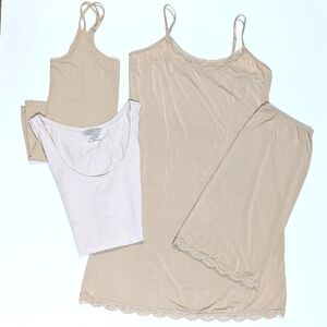 Slip skirt dress tank tops lot